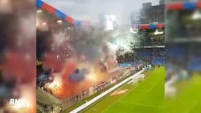 Suisse : L’incroyable feu d’artifice des supporters de Bâle 
