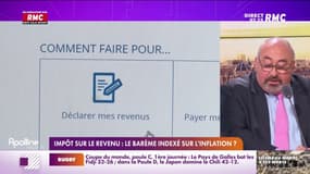 lL'Etat va tenir compte de l'inflation dans le calcul des impôts