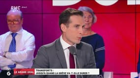 "La CGT et SUD Rail ne vont pas arrêter de faire la grève mercredi" estime Jean-Baptiste Djebbari, secrétaire d'Etat chargé des Transports, sur RMC