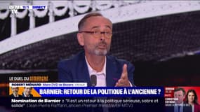 Robert Ménard, au sujet de Michel Barnier: "Ce qu'il a dit pour l'instant et ce que je connais de lui, je trouve ça plutôt séduisant"