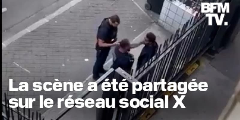  Saint-Denis: un policier gifle et crache sur un jeune homme 