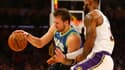 Luka Doncic face à LeBron James