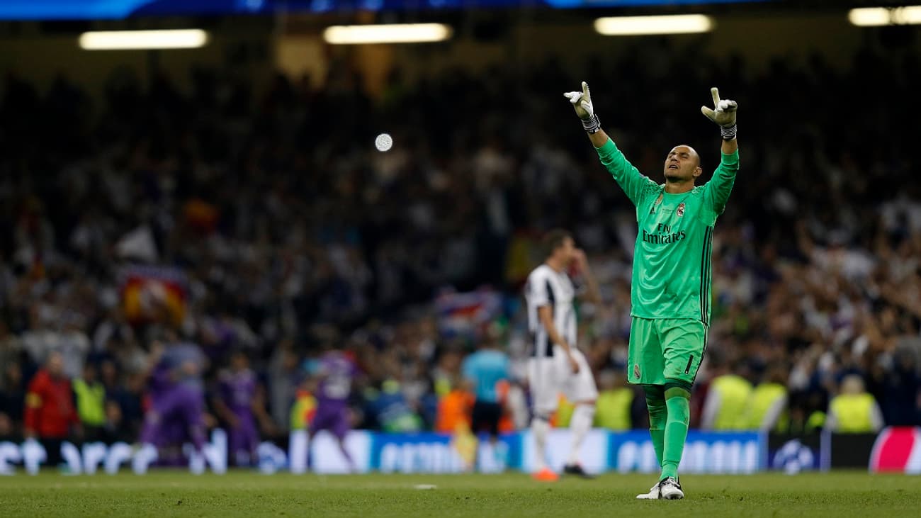 Navas face à la Juventus en 2017 Navas face à la Juventus en 2017