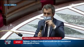 Proposition de loi sur la sécurité globale: Gérald Darmanin s’emporte face aux députés