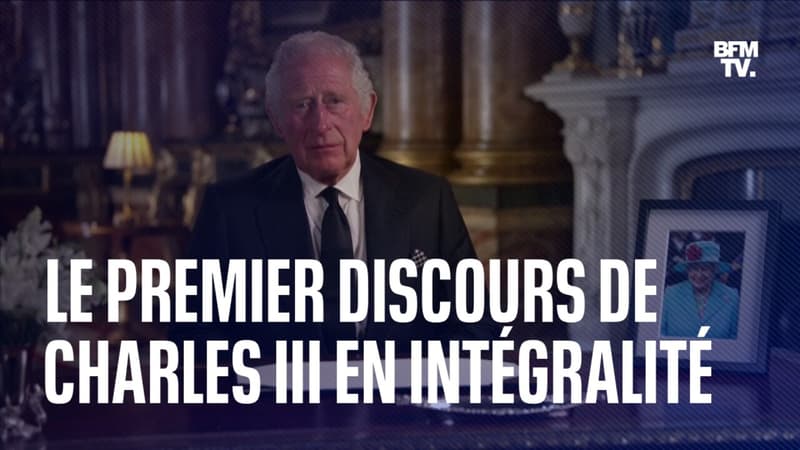 Le premier discours de Charles III en intégralité