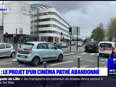 Lille: la ville abandonne son projet de construction d'un cinéma Pathé