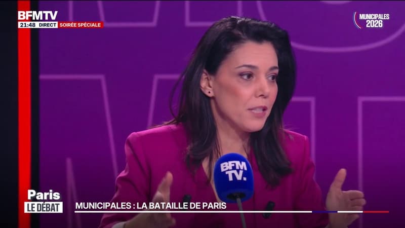 Municipales à Paris: "Il faut remettre de l'humain pour la sûreté et la tranquillité", estime Sophia Chikirou