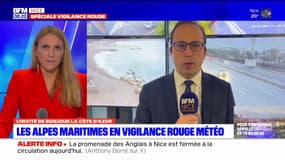 Dépression Aline: des ponts "en difficulté" à Saint-Martin-Vésubie