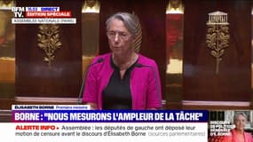 Élisabeth Borne: "Nous mesurons l'ampleur de la tâche (...) nous ne pouvons pas décevoir"