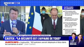 Christian Estrosi (LR) sur le terme "ensauvagement" de Gérald Darmanin: "Il ne me choque pas parce que c'est une réalité"