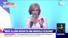 Valérie Pécresse en matière de santé: "On va tout débureaucratiser, on va tout simplifier avec un objectif très simple, tous les Français doivent pouvoir être soignés rapidement et près de chez eux"