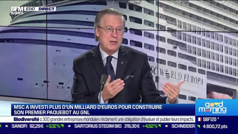 Patrick Pourbaix (MSC Croisières) : Tourisme, MSC Croisières prévoit un retour à la normale - 26/10