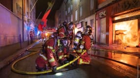 Un magasin a pris feu dans le 3e arrondissement de Marseille