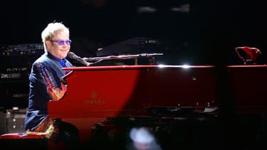 Sir Elton John au Festival Bonnaroo à Manchester le juin 2014.
