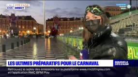 Nice: ultimes préparatifs pour la 149e édition du carnaval qui débute ce vendredi