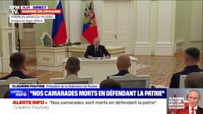 Vladimir Poutine: "Nous avons toujours traité les combattants et les chefs du groupe Wagner avec respect"