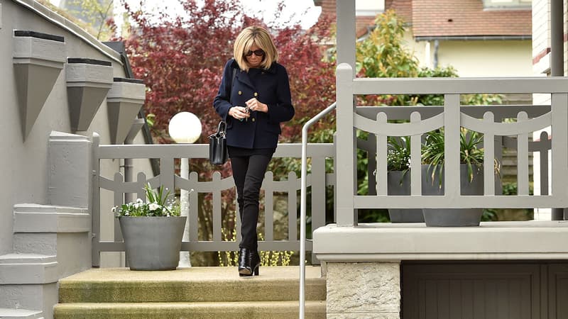 Brigitte Macron au Touquet.