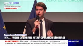 Gabriel Attal: "Nos agriculteurs sont dans une situation difficile et ils l'expriment" 