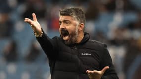 Le futur entraîneur de l'OM Gennaro Gattuso sur le banc de Valence
