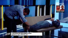 Le Vestiaire - "William a une jambe plus grande que l'autre !", Gallas s'offre une séance d'ostéopathie mémorable