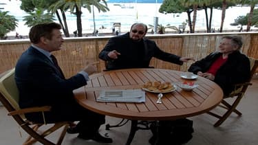 Alec Baldwin, James Toback et Roman Polanski dans "Seduced and abandoned"