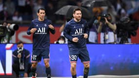Angel Di Maria et Lionel Messi, le 19 septembre au Parc des Princes