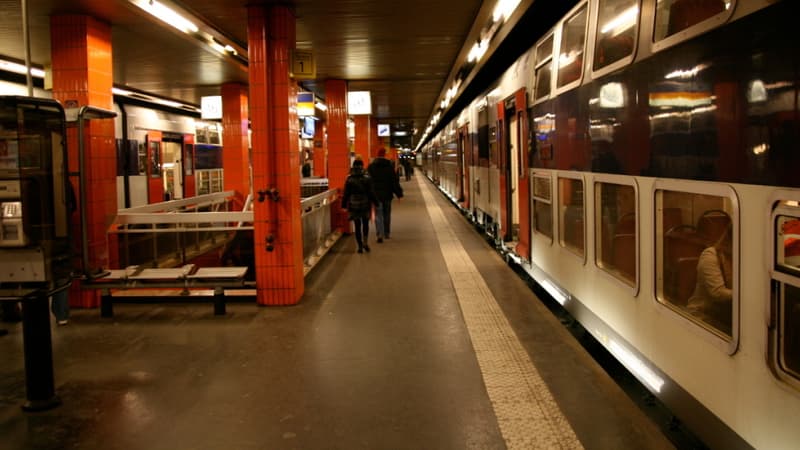 Les quais du RER C. (Photo d'illustration)