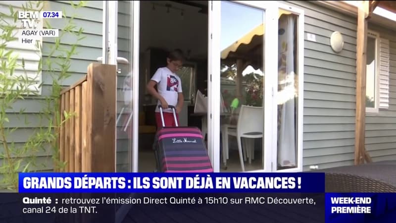 Grands départs: de nombreux Français déjà en vacances