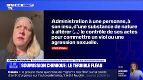 Joël Guerriau accusé d'avoir drogué une députée: pour la militante Caroline Darian, la soumission chimique est "un fait de société très largement méconnu"