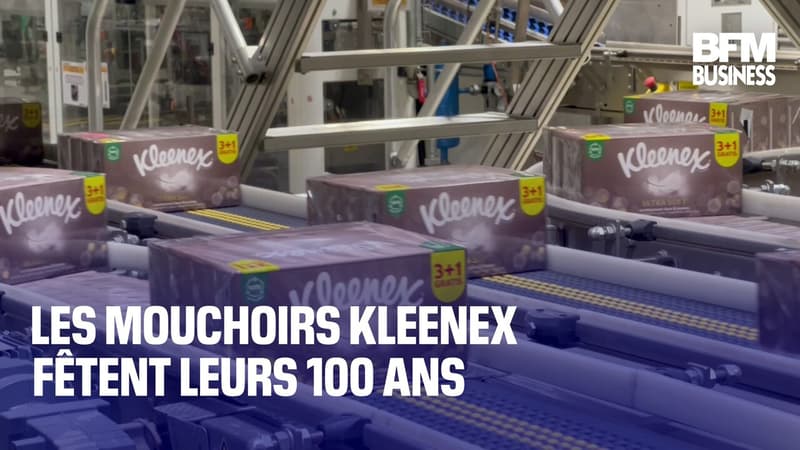 Les mouchoirs Kleenex fêtent leurs 100 ans