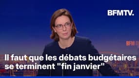 Budget pour la France: l'interview d'Amélie de Montchalin, ministre des Comptes publics