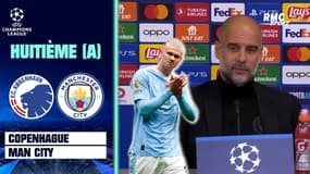 Manchester City : "Même Messi et Ronaldo n'avaient pas ses statistiques à son âge", Guardiola salue la mentalité d'Haaland