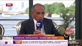 Éric Zemmour "très tenté" par une participation aux élections législatives