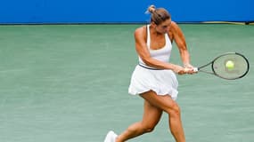 Marta Kostyuk, le 3 août 2023, au Mubadala Citi DC Open