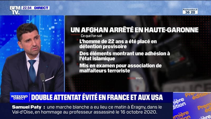 Un homme de 22 ans mis en examen et écroué, soupçonné d'avoir préparé une action violente dans un stade de foot et un centre commercial