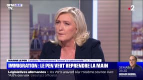 Marine Le Pen: "Les Français, parce qu'ils ont la nationalité française, doivent avoir plus de droits"