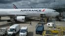 Un avion d'Air France sur le tarmac de l'aéroport Roissy-Charles de Gaulle (France), le 8 septembre 2022 (photo d'illustration).