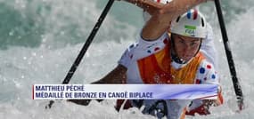 Matthieu Péché : "Cette médaille de bronze vaut de l'or"
