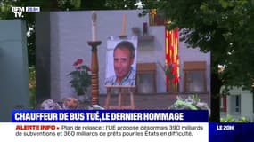 Chauffeur tué à Bayonne: plusieurs centaines de personnes rendent un dernier hommage à Philippe Monguillot