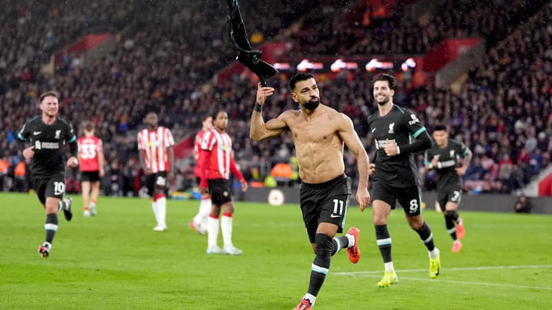 Mohamed Salah buteur à Southampton