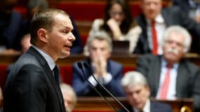 Le ministre du Travail Olivier Dussopt à l'Assemblée nationale (Paris) le 6 février 2023.