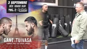 UFC Paris : Visite de la salle d'entraînement de Gane 