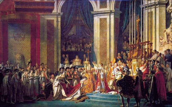 Le Sacre de Napoléon, Jacques-Louis David (1808) Le Sacre de Napoléon, Jacques-Louis David (1808)