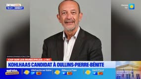Municipales : Jean-Charles Kohlhaas candidat à Oullins-Pierre-Bénite