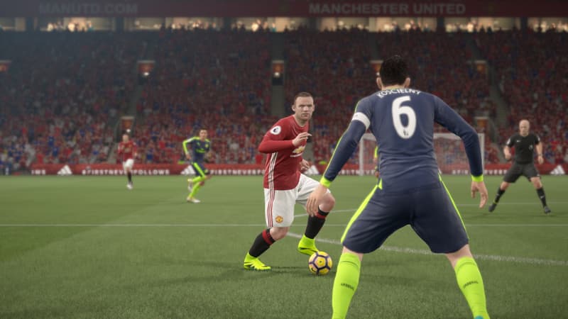 Rooney et Koscielny