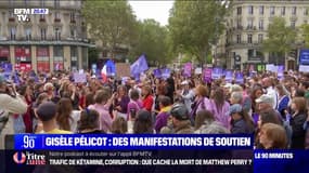 Avignon, Caen, Metz, Paris... des rassemblements ont été organisés dans toute la France ce samedi, en soutien à Gisèle Pelicot