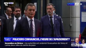 Frondes des policiers: les syndicats plutôt convaincus par la rencontre avec Gérald Darmanin 