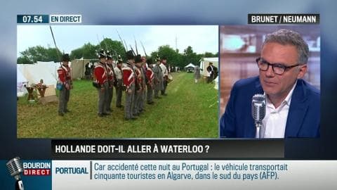 Brunet & Neumann: François Hollande doit-il aller à Waterloo ? - 18/06