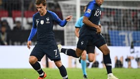 Antoine Griezmann et Kylian Mbappé