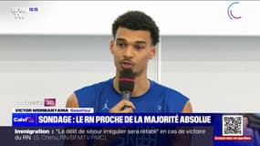 "C'est important de s'éloigner des extrêmes": le basketteur Victor Wembanyama évoque les élections législatives